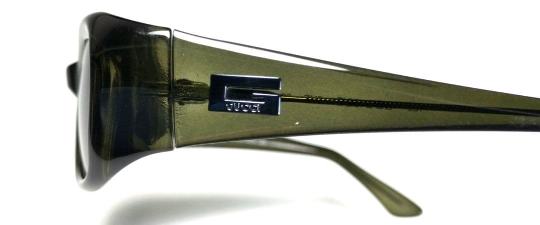 GUCCI グッチ サングラス GG2432/S クリアグリーン y2k