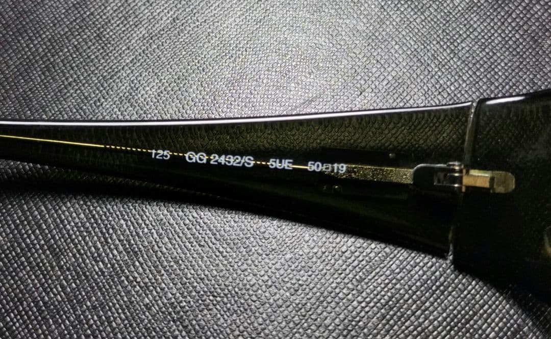 GUCCI グッチ サングラス GG2432/S クリアグリーン y2k