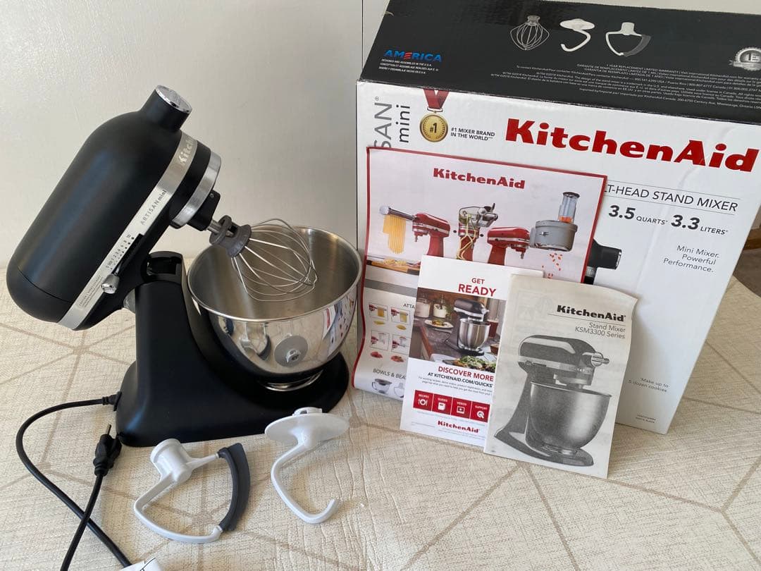 【値下げ】新品・未使用⭐︎キッチンエイド 3.5QTスタンドミキサー