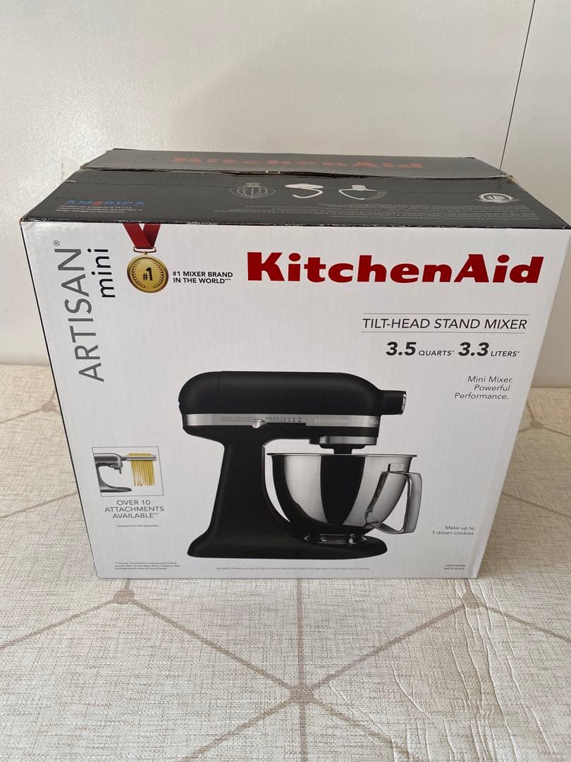 【値下げ】新品・未使用⭐︎キッチンエイド 3.5QTスタンドミキサー