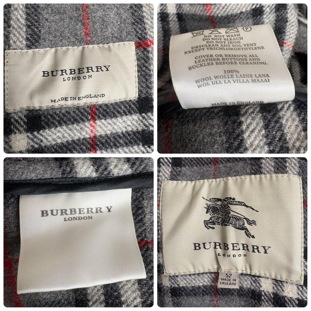 バーバリー　ロンドン　BURBERRY ダッフルコード　イングランド製　52
