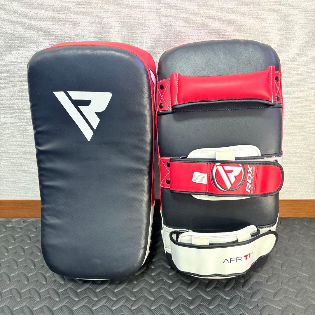 RDX キックミット APR-T1レッド（APR-T1R） 2個セット