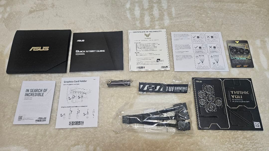 グラフィックボード・グラボ・ビデオカード ASUS TUF Gaming GeFroce RTX 4080 SUPER