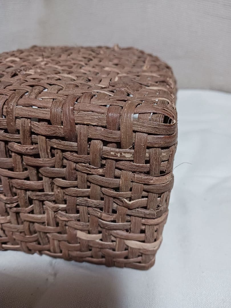 【未使用】山葡萄かごバック　国産