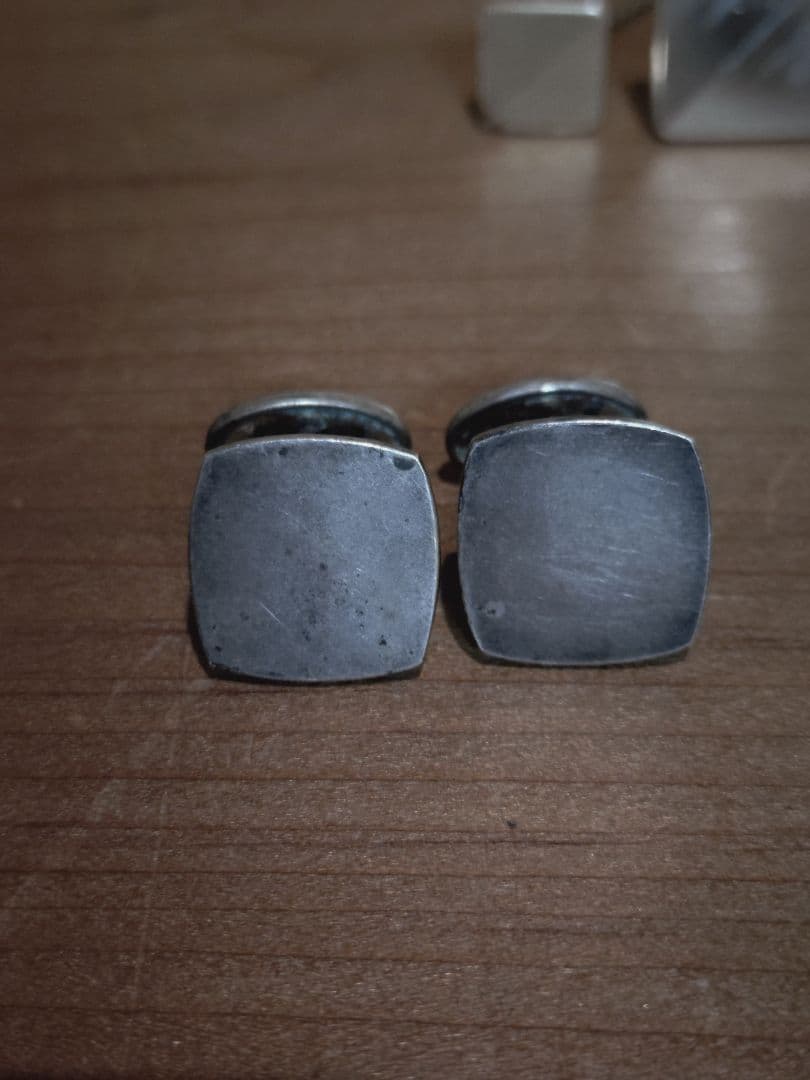 銀製 タイピン カフス