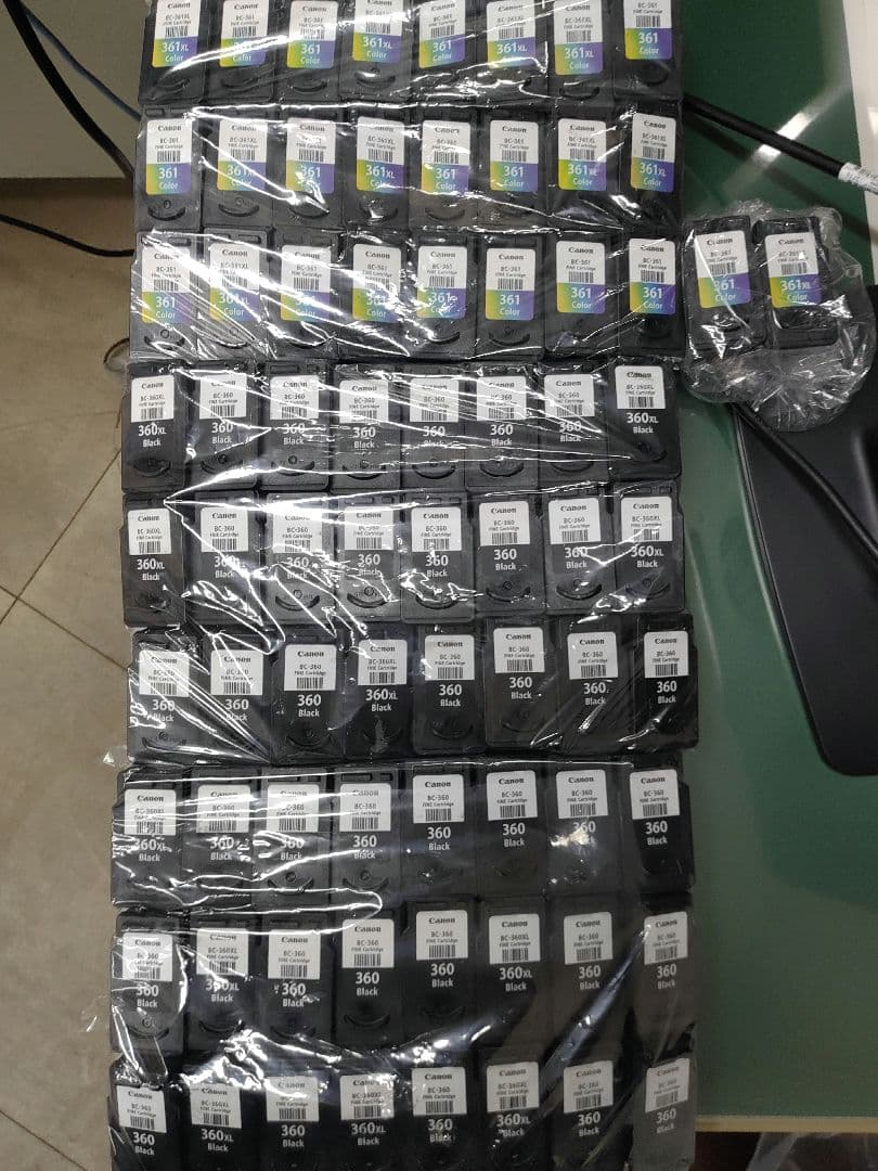 Canon BC-360 360XL　 BC-361 361XL