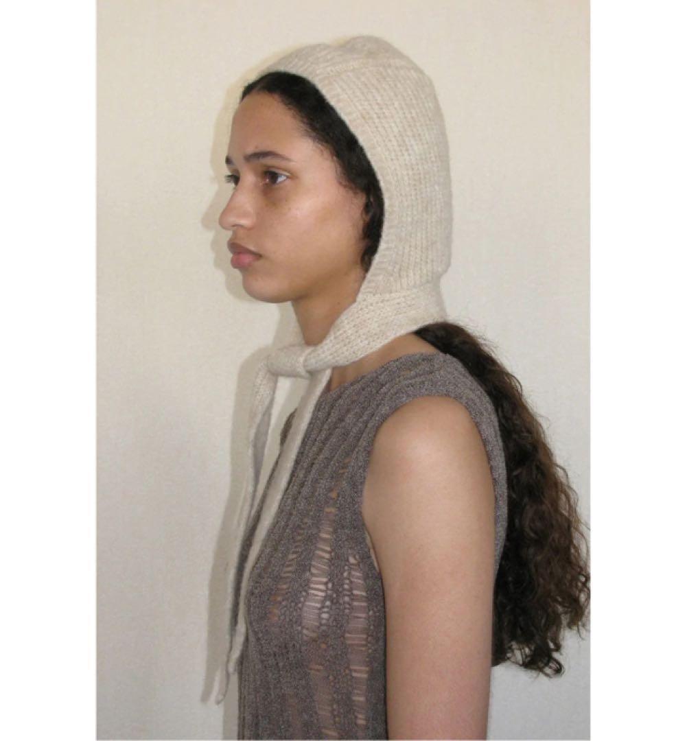 【タグ有り】paloma wool PAULI / ecru ニット　バラクラバ
