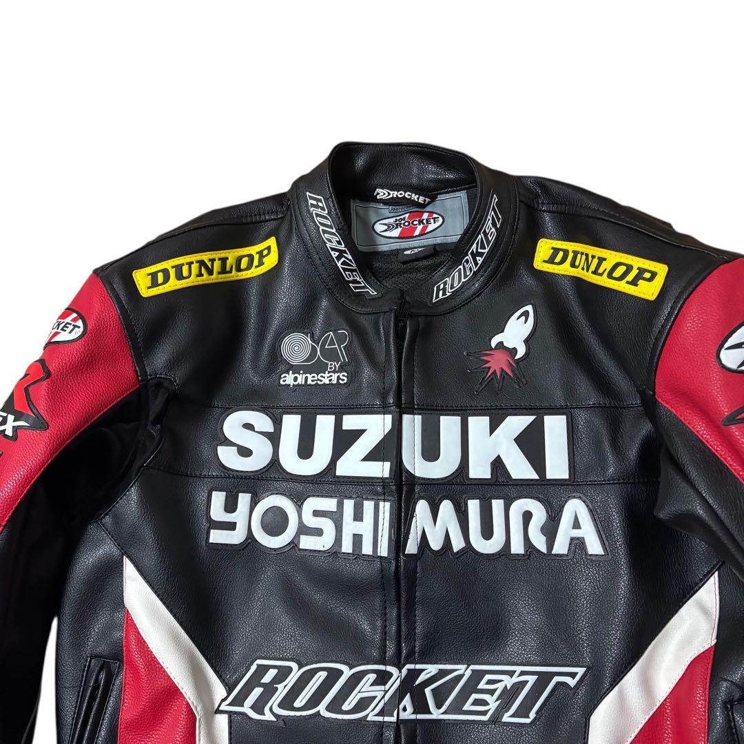 Joe Rocket SUZUKI ライダース レザージャケット M
