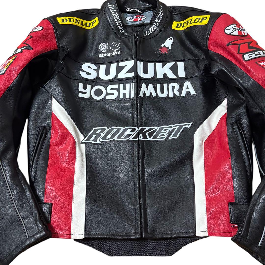 Joe Rocket SUZUKI ライダース レザージャケット M