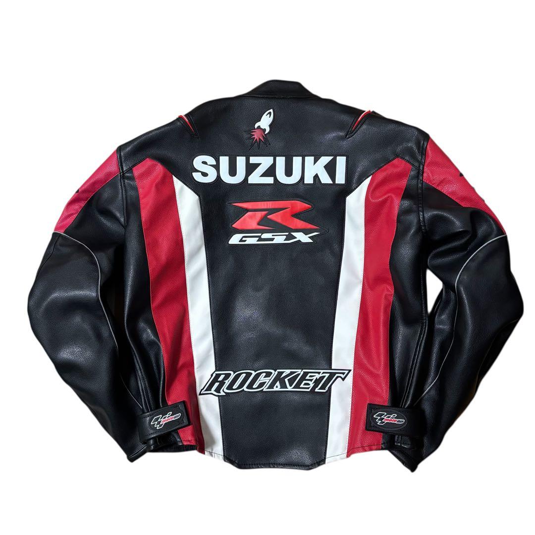 Joe Rocket SUZUKI ライダース レザージャケット M