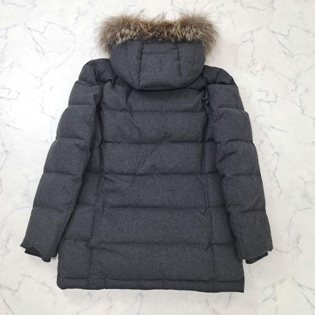 HERNO ヘルノ サイズ50 ダウンジャケット ウール ファー フード XL