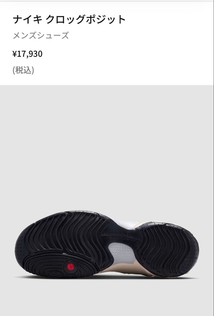 ナイキ クロッグポジット