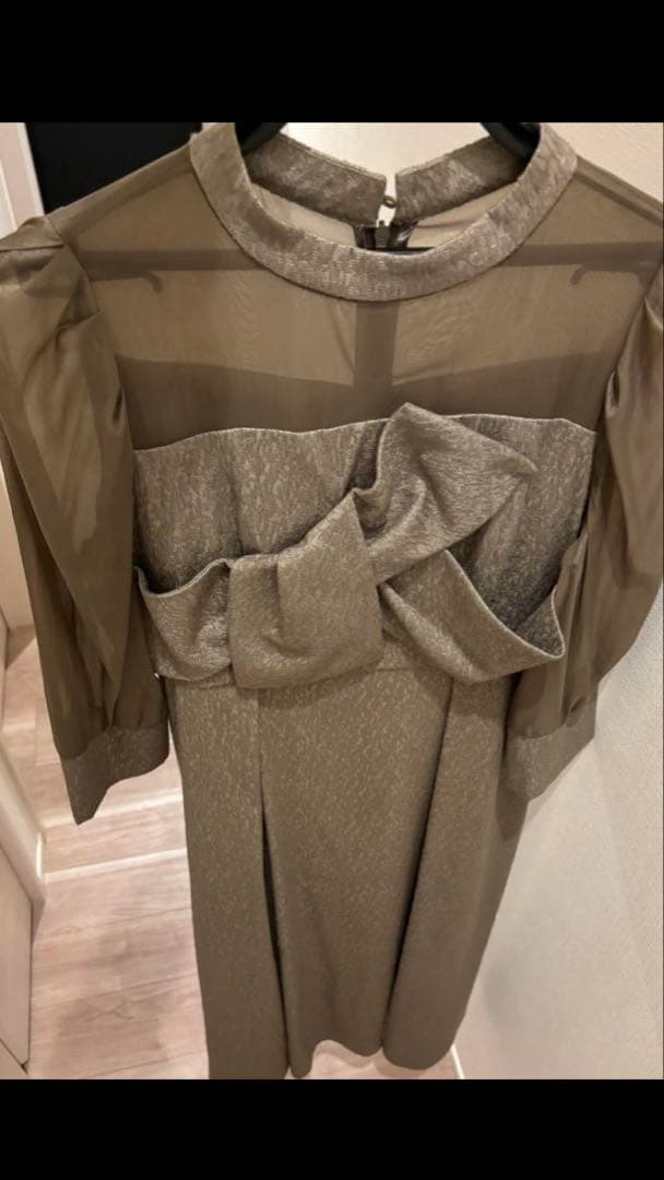 【formformaオリジナル】ジャガードワンピースドレス