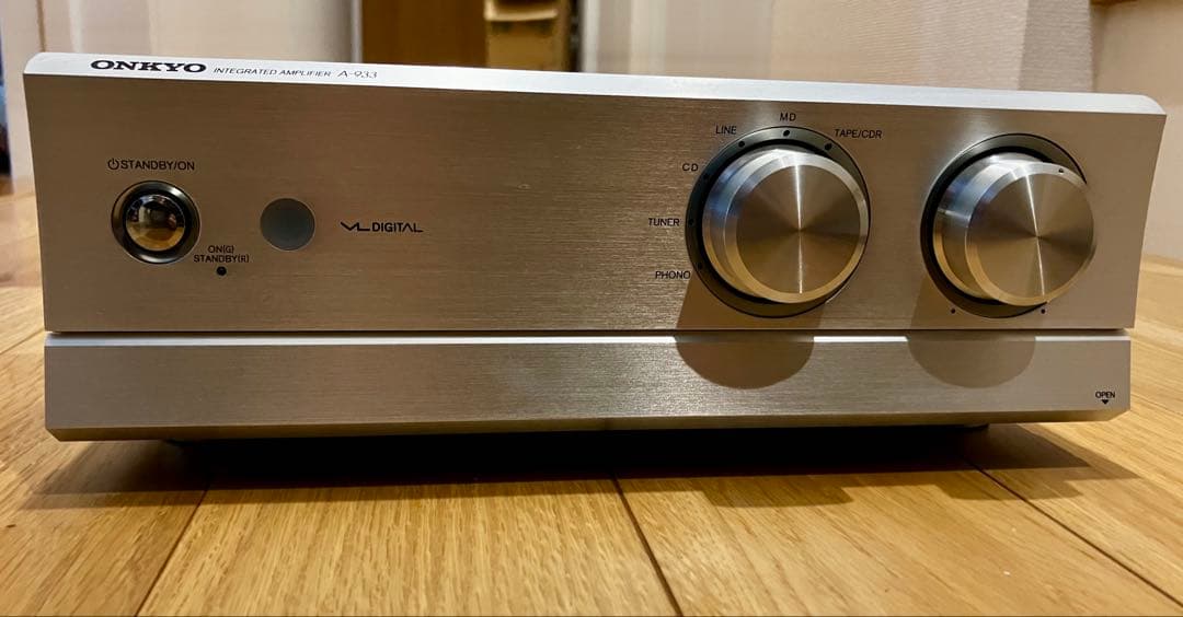 ONKYO A-933 プリメインアンプ シルバー