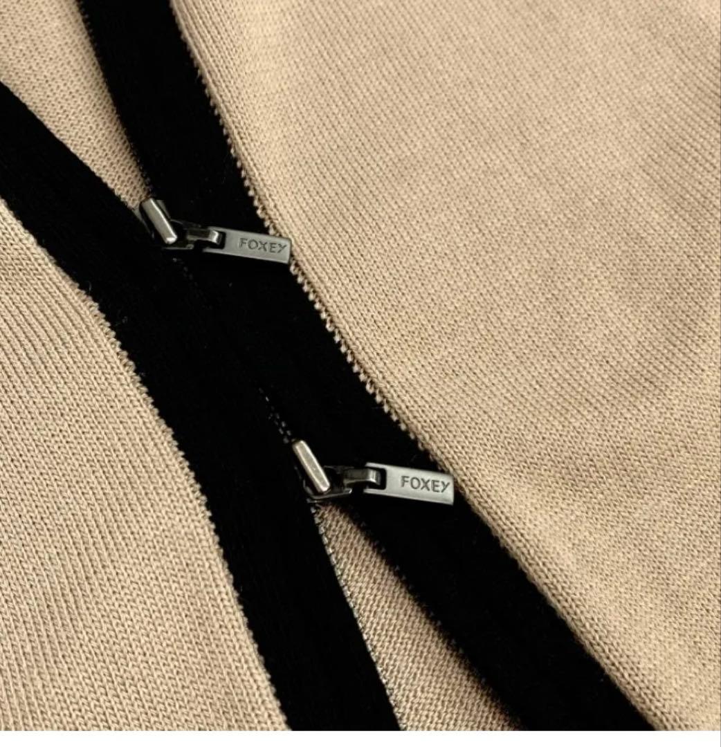 FOXEY フォクシー ニットカーディガン ピッティ パーカー　40