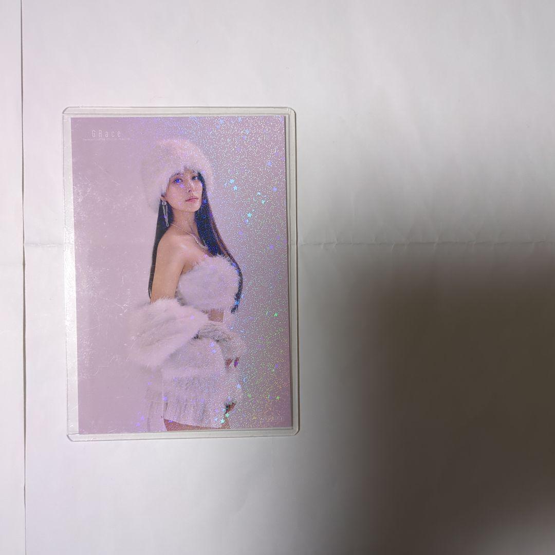 レア　硬質ケース付き　kara　ギュリちゃん　ホログラム　ポストカード