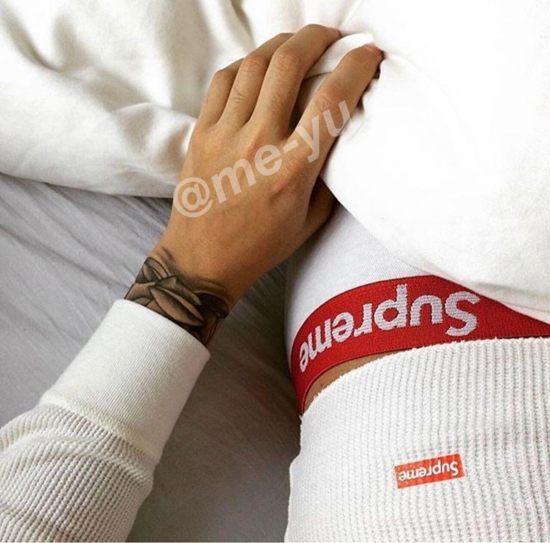 シュプリーム　ヘインズ　ボクサー　パンツ　白黒セット　ボクサーパンツ　M