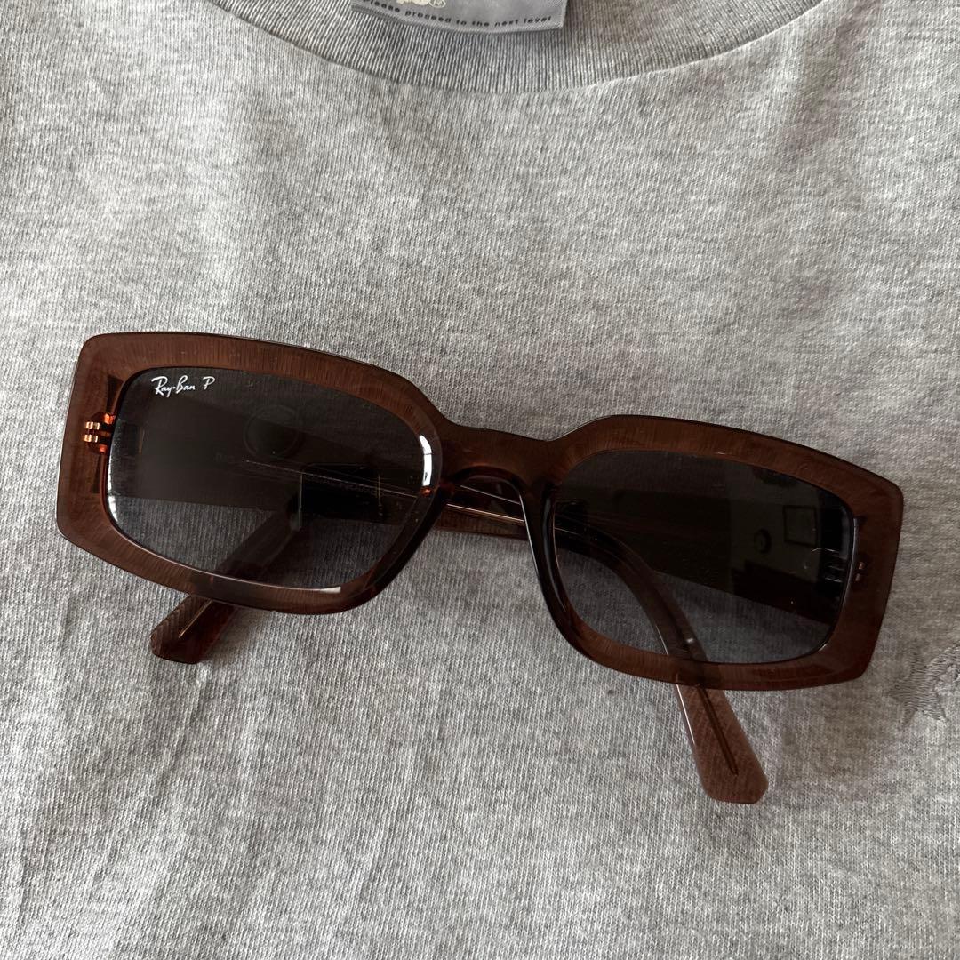 Ray-Ban キリアン RB4395F 偏光サングラス ブラウン