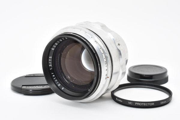 ★超希少品★ carl zeiss 75mm f1.5 M42 #835