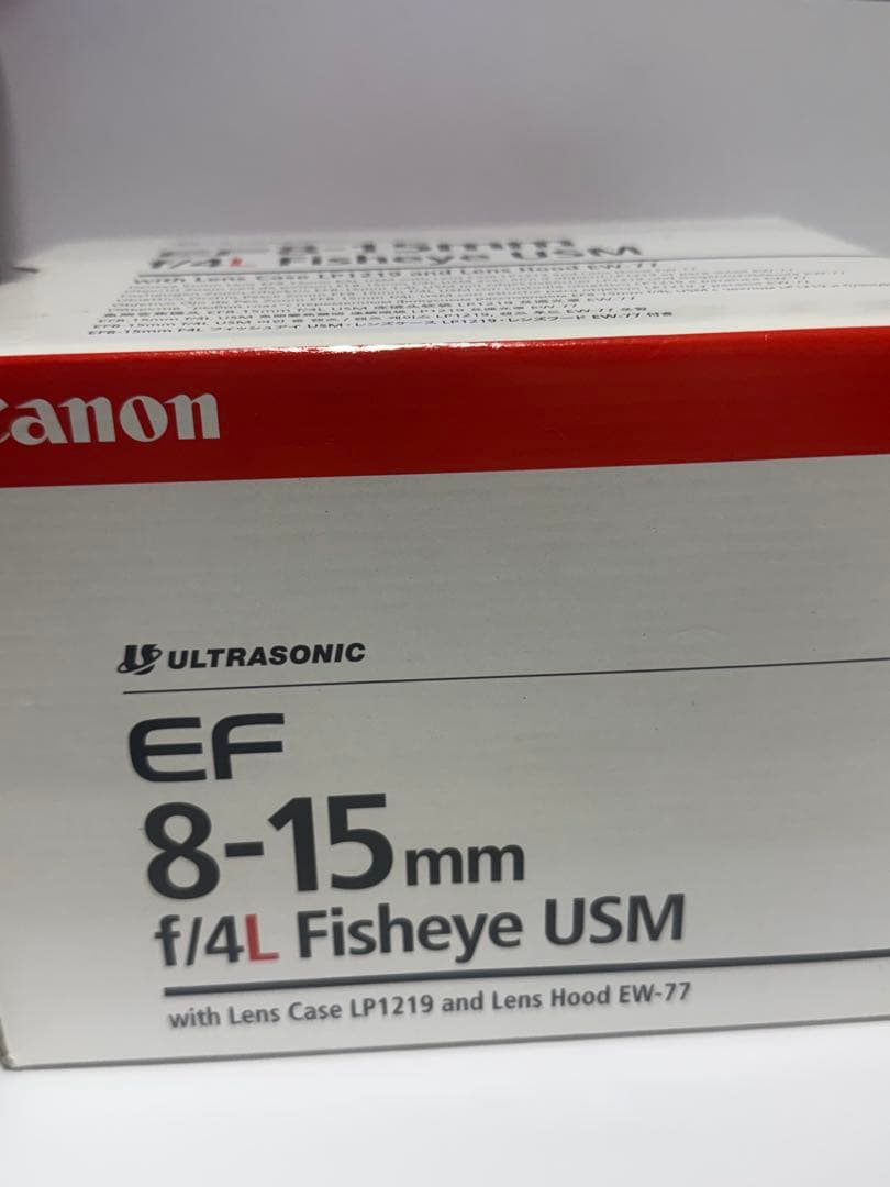 レンズ(単焦点) Canon EF 8-15mm f/4L Fisheye USM