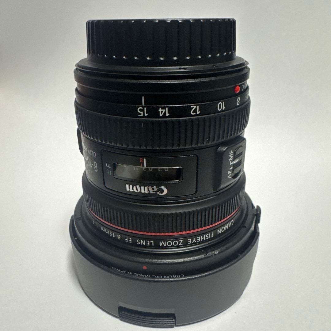 レンズ(単焦点) Canon EF 8-15mm f/4L Fisheye USM