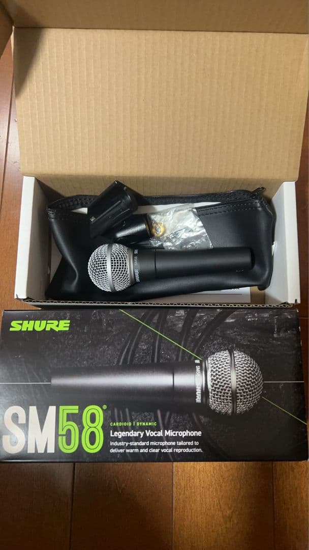 SHURE SM58 ダイナミックマイク マイクスタンド