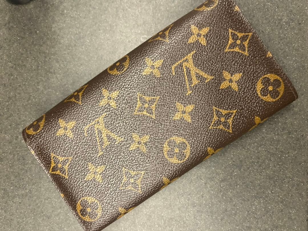 美品　Louis Vuitton モノグラム 長財布 ポルトトレゾール