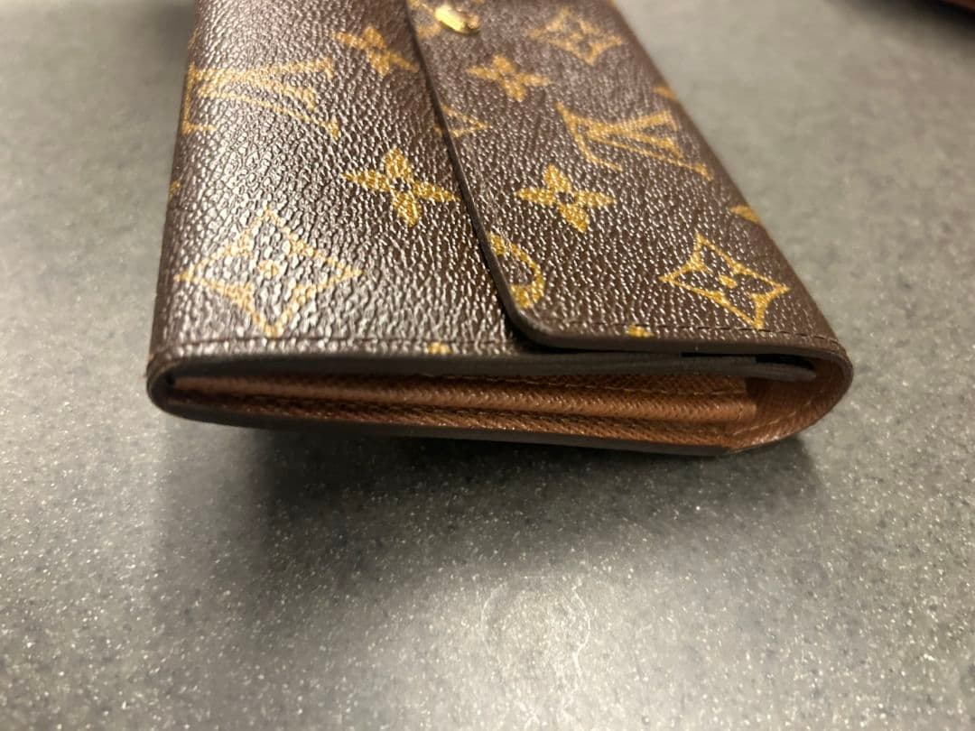美品　Louis Vuitton モノグラム 長財布 ポルトトレゾール