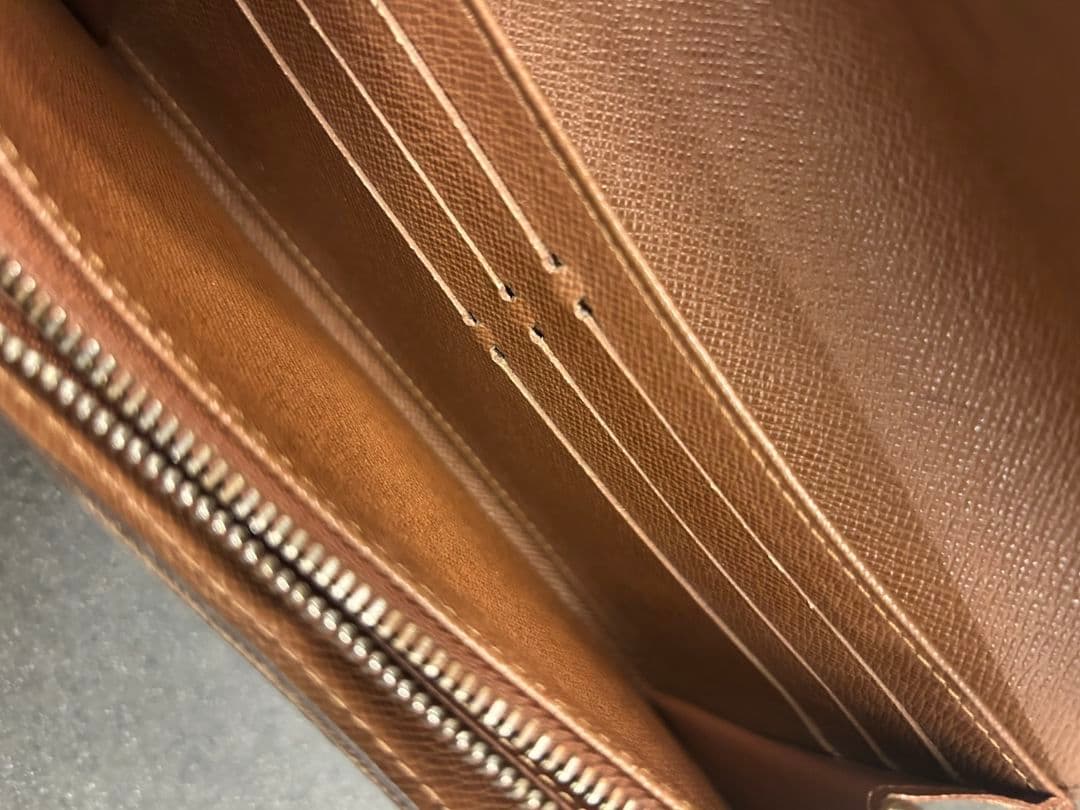 美品　Louis Vuitton モノグラム 長財布 ポルトトレゾール