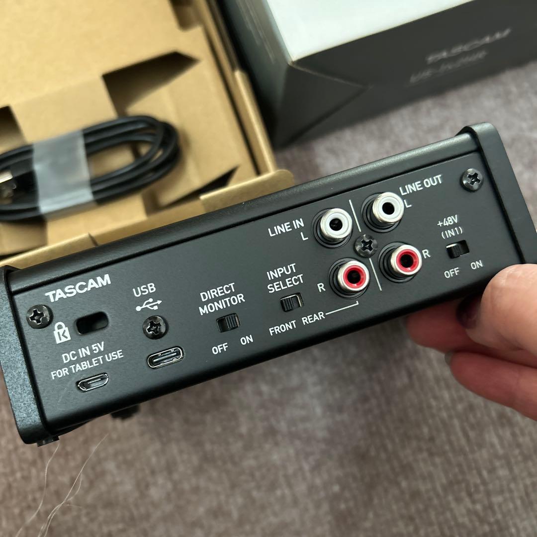 TASCAM US-1x2HR USBオーディオインターフェース