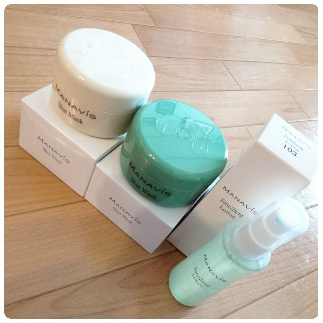マナビス　洗顔、マスク、化粧水×各1