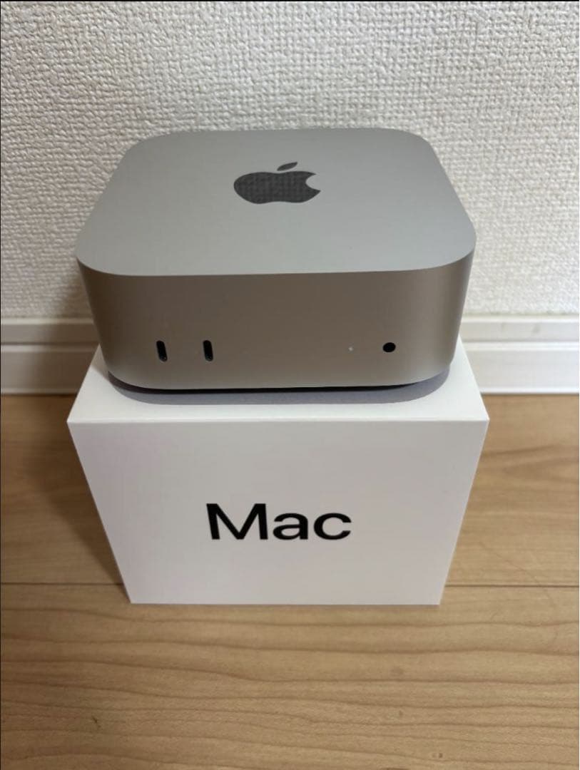 Mac mini M4 AppleIntelligence対応 最新モデル 美品