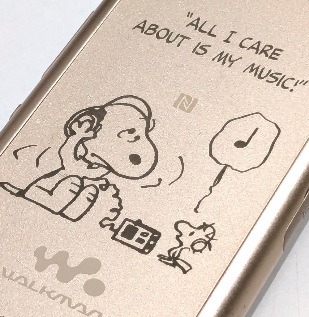 NW-A55 スヌーピー ウォークマン40周年記念 刻印サービス 数量限定品