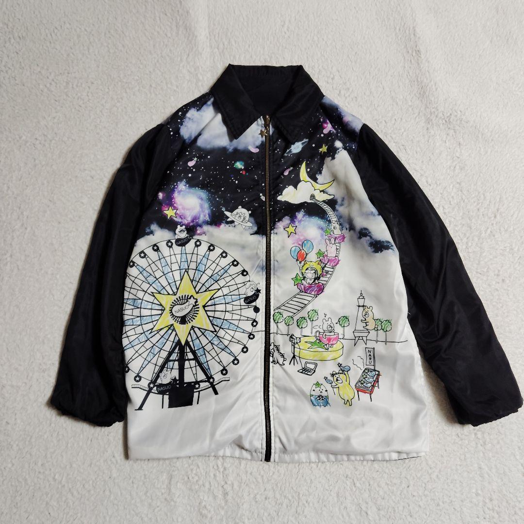 Scolar Parity なすお　ナイロンジャケット　リバーシブル