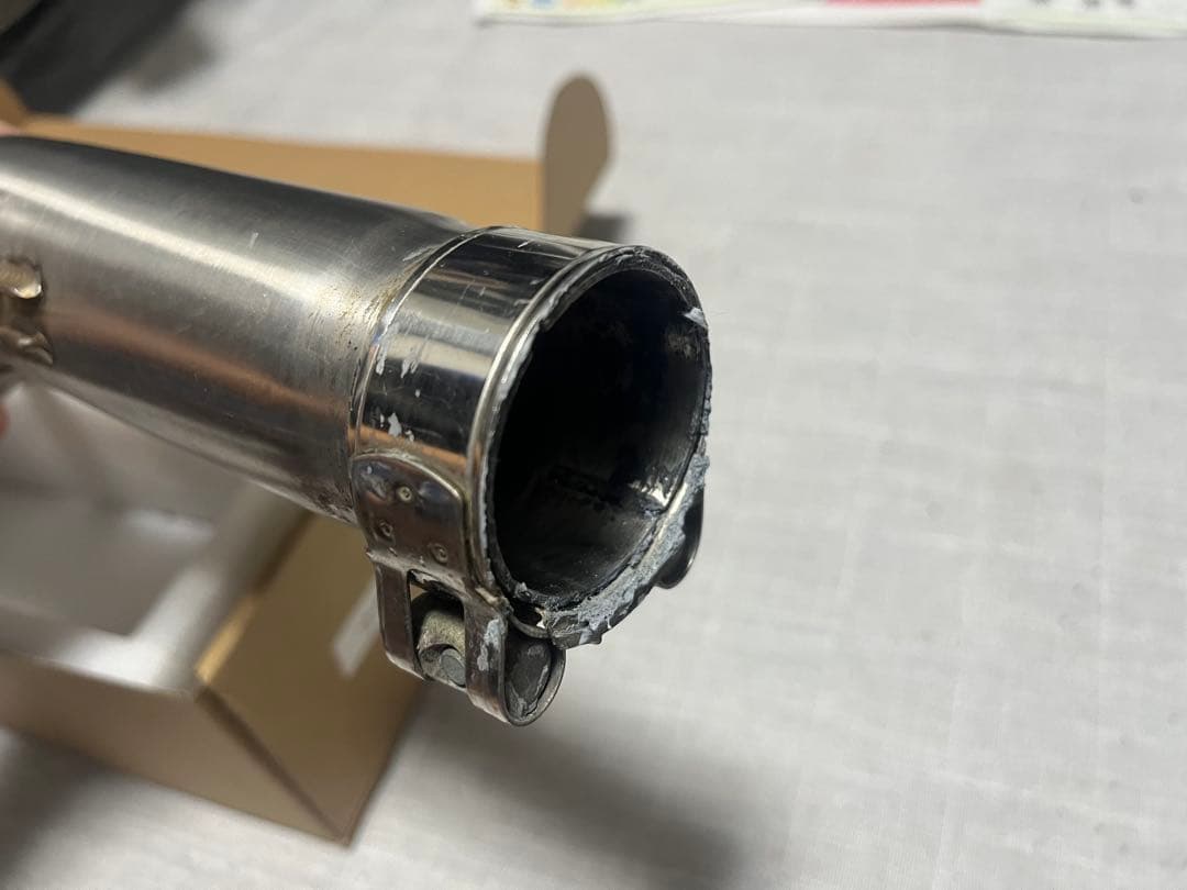 Shin  LCI GP菅ステンレスマフラー　cb400sf