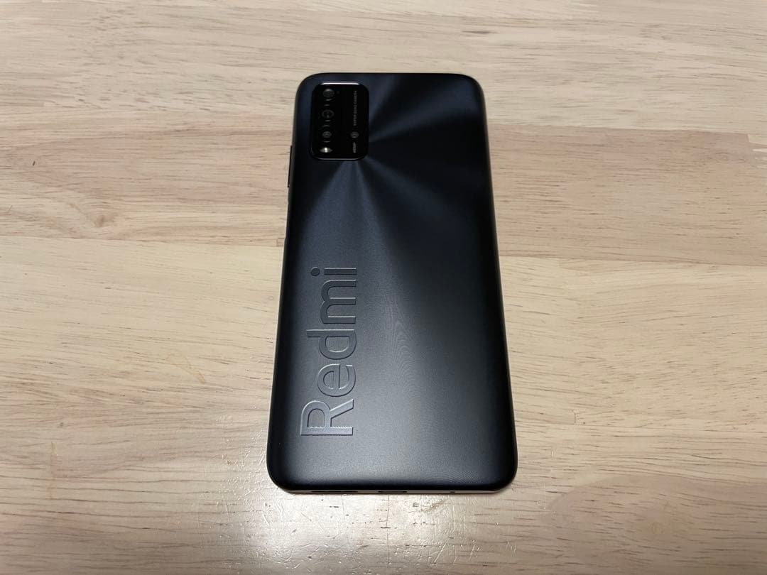 【美品】Redmi 9T 128GB ブラック MIUI 12搭載 スマホ