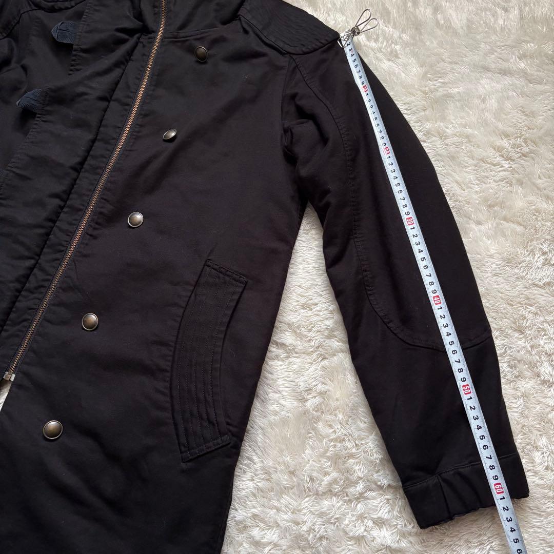 TSUMORI CHISATO ツモリチサト フードモッズコート ファー ボア