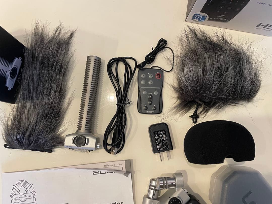 ZOOM H5 ハンディーレコーダー アクセサリパッケージ付きセット＋α