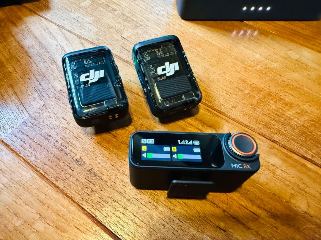 DJI MIC2 フルセット 使用頻度少ない