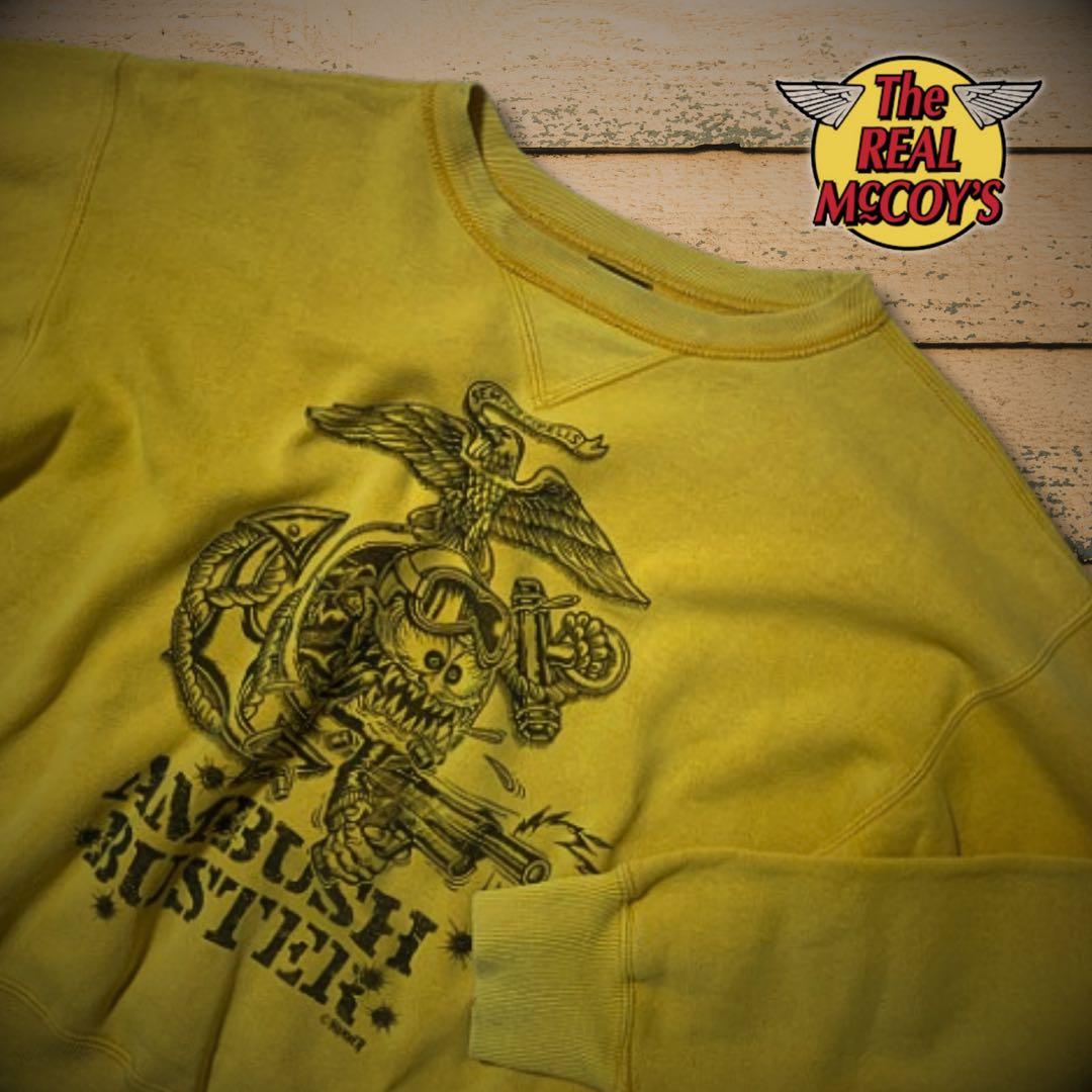 『レア◎』The REAL McCOY'S(旧マッコイ)ヴィンテージスウェット