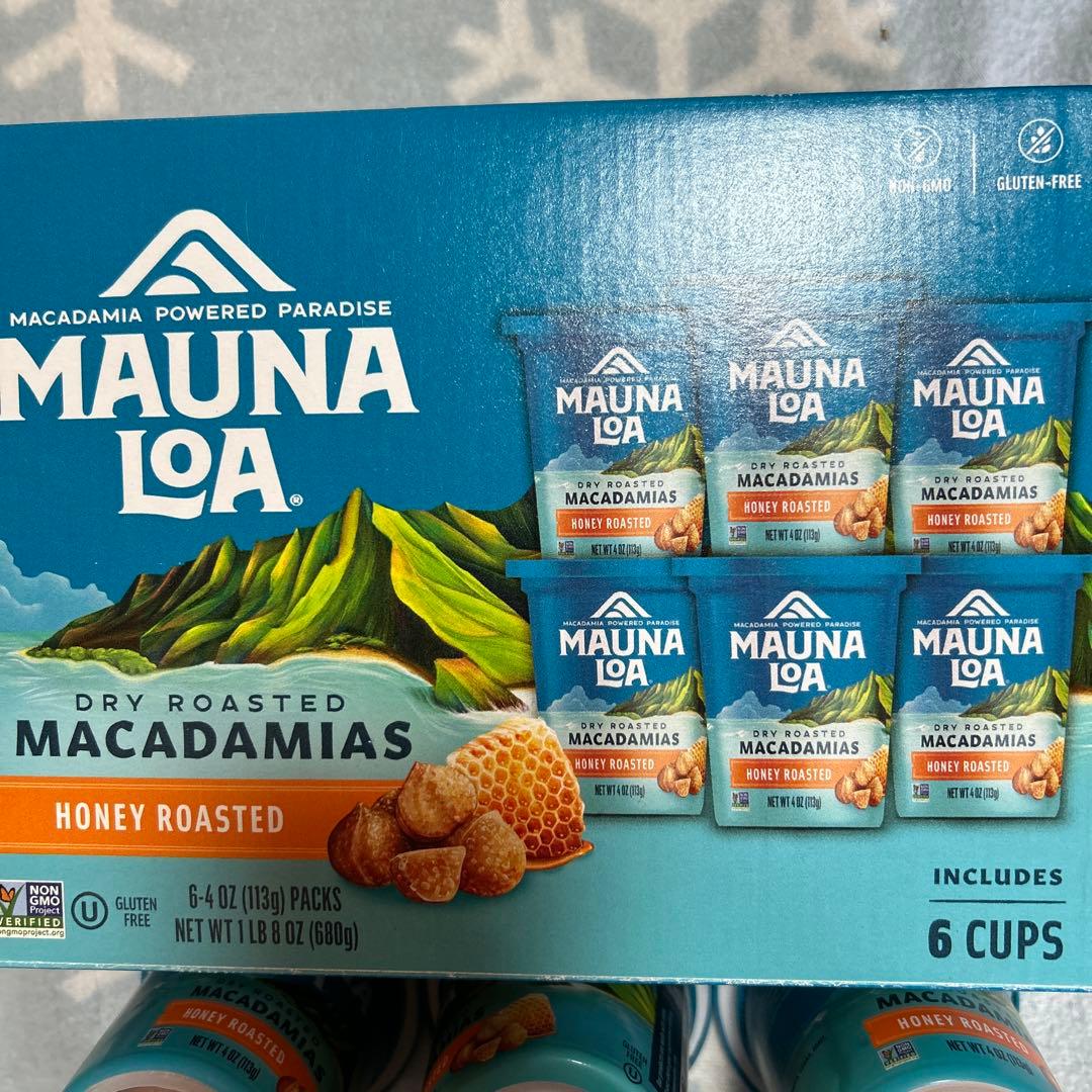 ハワイ　マウナロア　マカダミアナッツ　ハニーロースト　6個