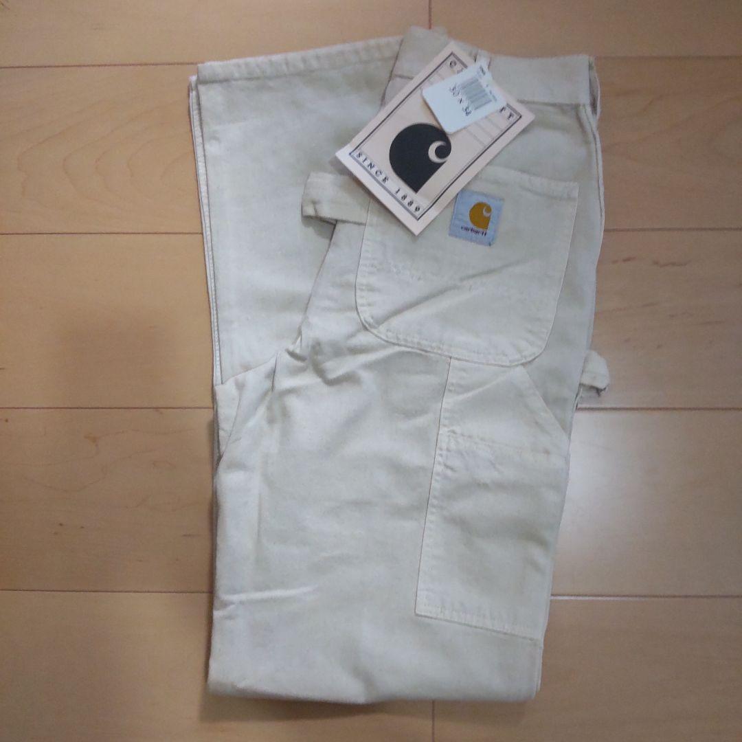 デッドストック　90s カーハート　ペインター　usa製　生成り　ベージュ