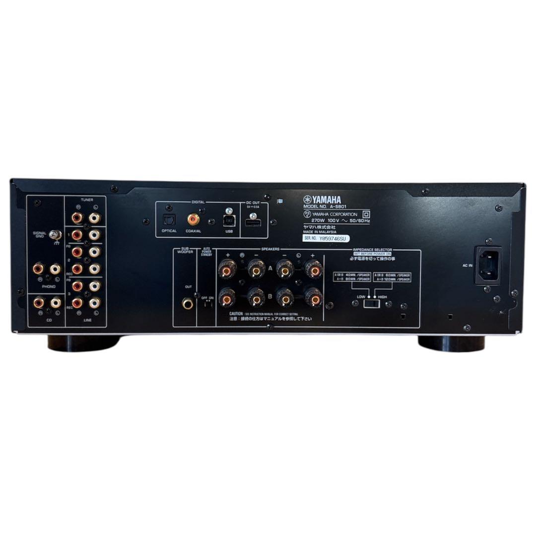 ヤマハ YAMAHA A-S801 プリメインアンプ 本体のみ 動作未確認