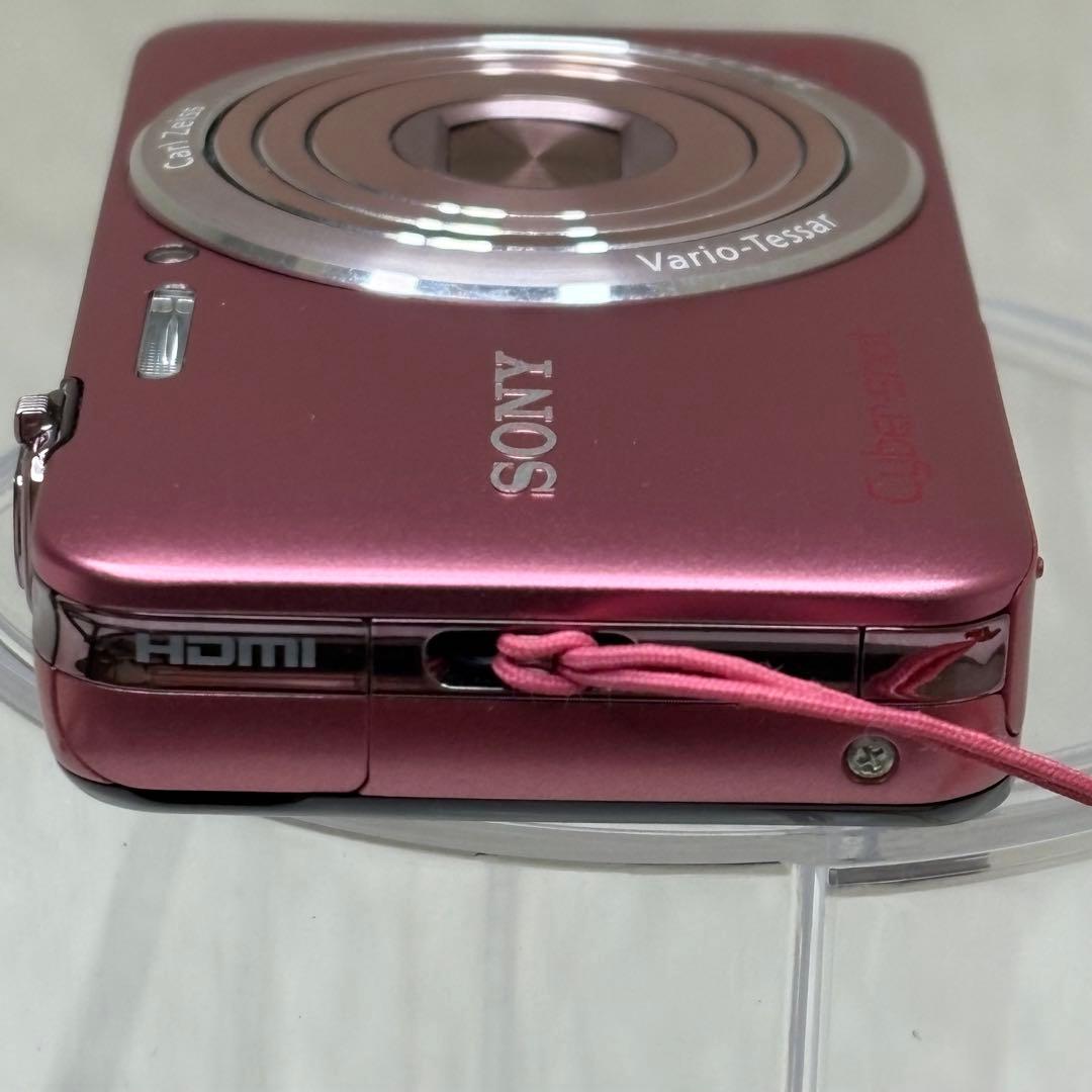 美品　SONY カメラ　DSC-WX30 充電器　箱　ピンク　コンデジ　動作品