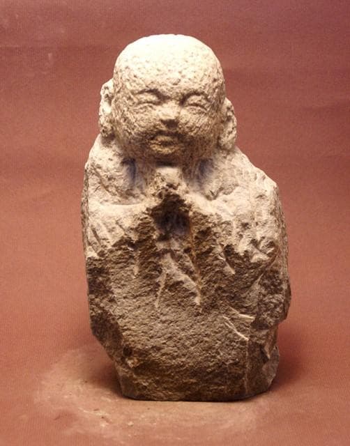 メルカリ出品石地蔵2　NO178