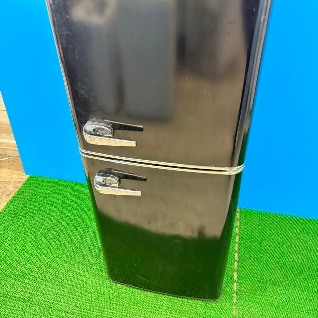 745 2022年製　レトロデザイン　冷蔵庫　100L〜200L 洗濯機有　美品