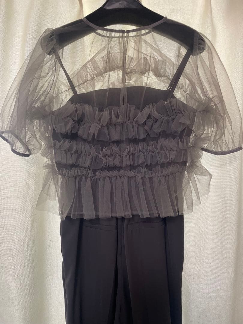 FRAY I.D チュールブラウスセットコンビネゾン CGRY