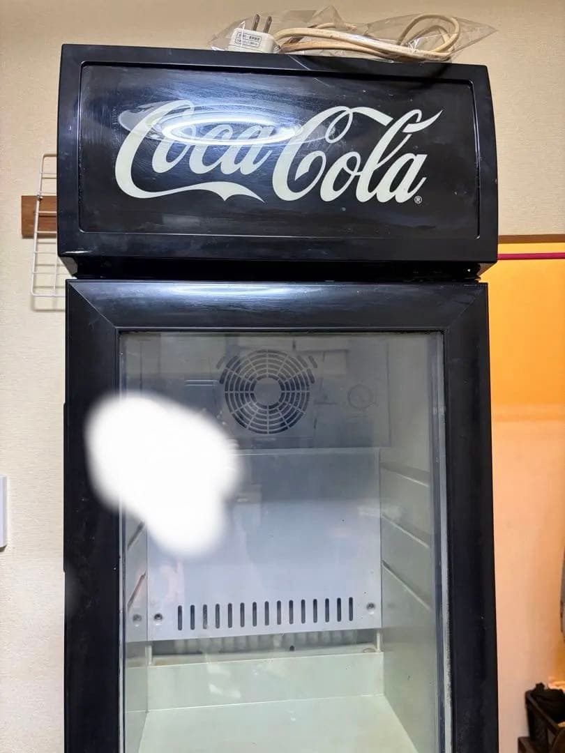 コカコーラCoca-Cola ショーケース冷蔵庫　ジャンク