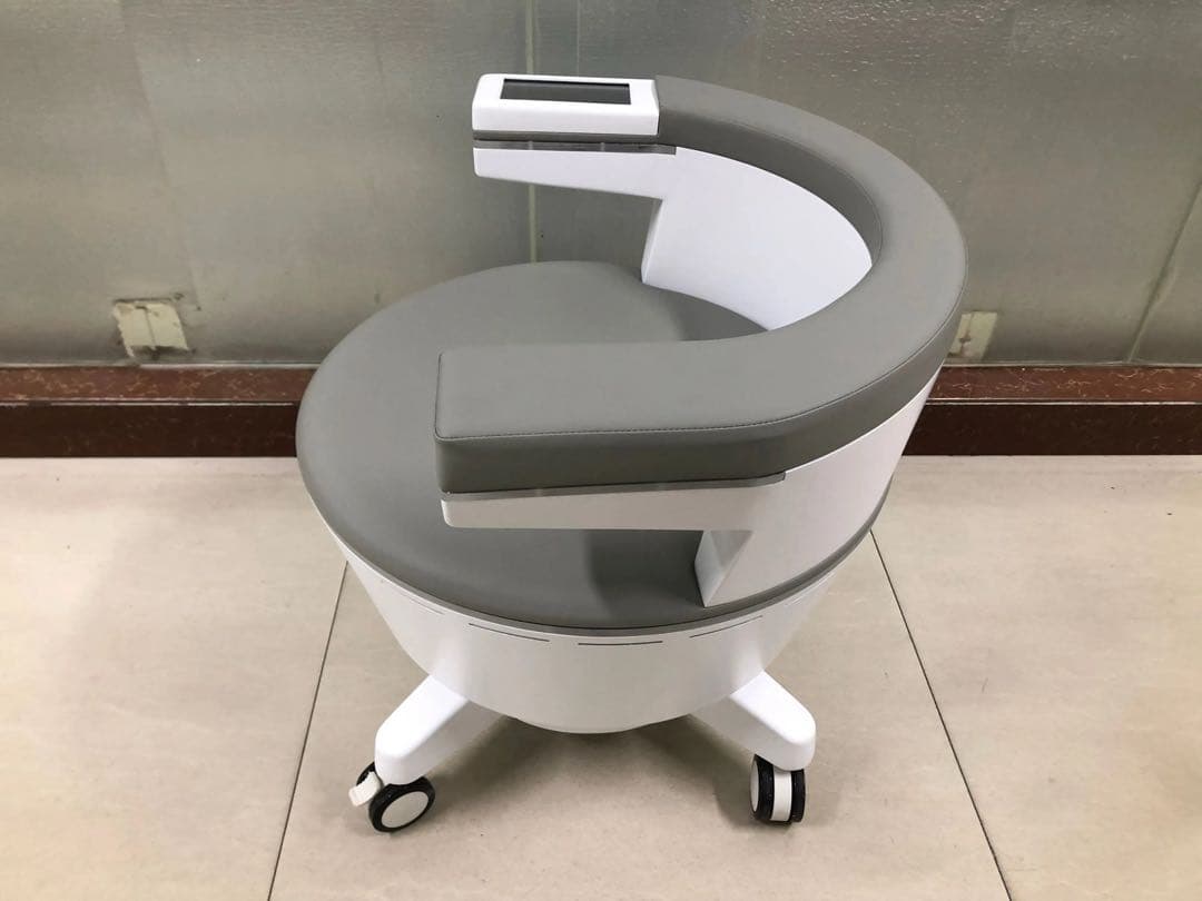 グレーカラー EMS 骨盤底筋トレーニングチェア 電磁パルスチェア