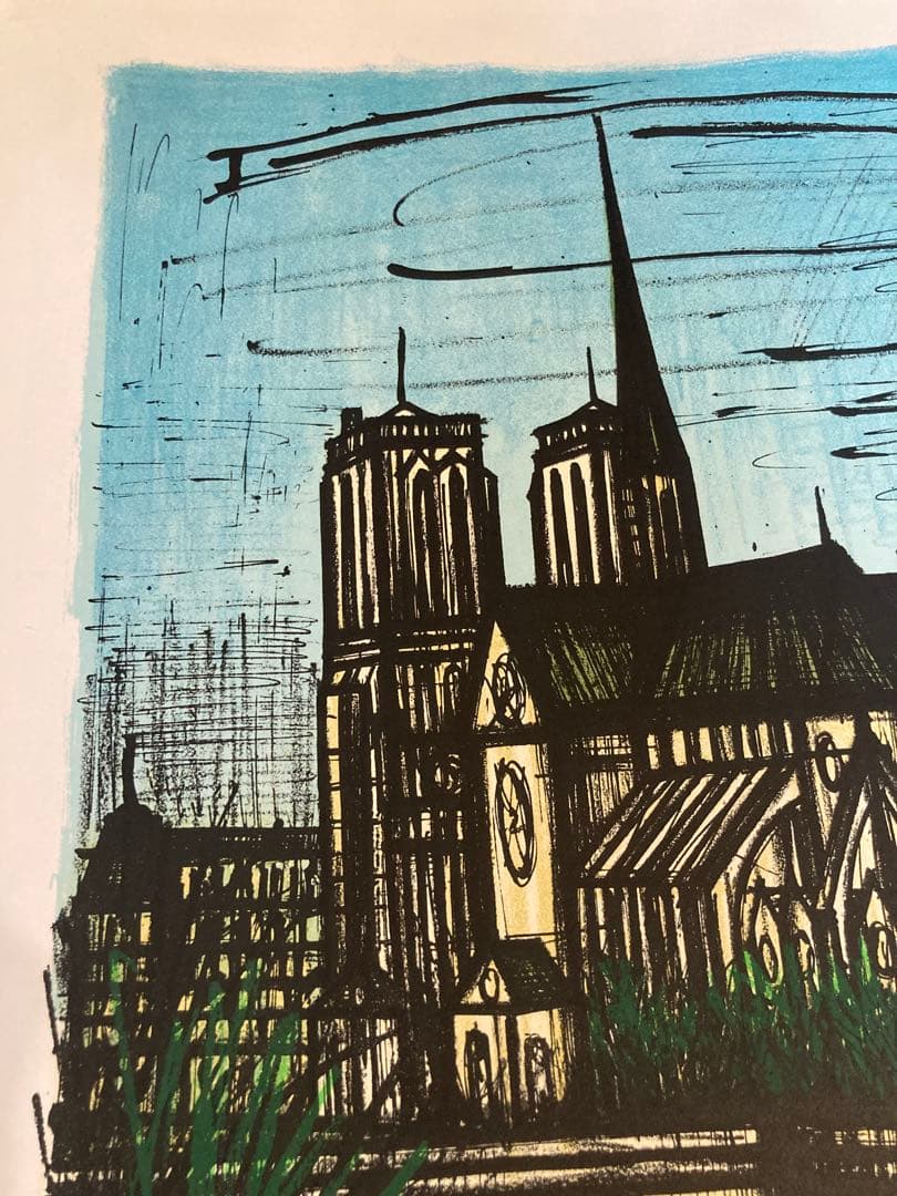 あ*す様 Bernard Buffet リトグラフ